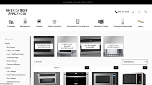 Microwaves - America Best Appliances - microwave ovens made in usa