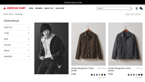 Men's Outerwear - Made in USA Jackets, Vests - American Giant - jackets made in usa