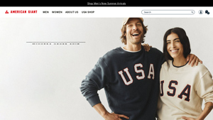 USA Shop | American Giant - clothes with usa flag