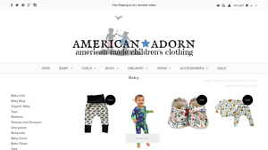 American Made Baby Clothing. USA Made Baby Clothes. - infant clothes made in usa