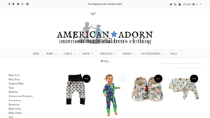 American Made Baby Clothing. USA Made Baby Clothes. - newborn clothes made in usa
