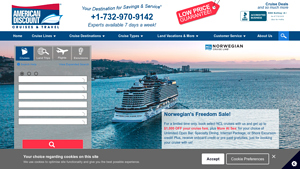 American Discount Cruises & Travel - Cruise Deals, Discount Cruises ... - last minute cruise deals for seniors from usa