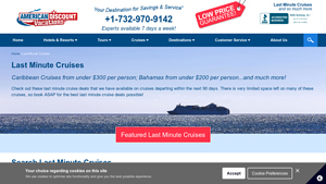 Last Minute Cruise Deals - American Discount Vacations - last minute cruise deals for seniors from usa