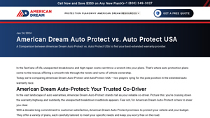 American Dream Auto Protect vs. Auto Protect USA - auto protect usa