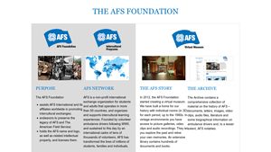AFS Foundation - american field service usa