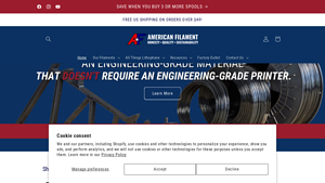 American Filament - Made in the USA! - 3d printer made in usa