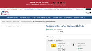 An Appeal to Heaven Flag for Sale | AmericanFlags.com - appeal to heaven flag made in usa