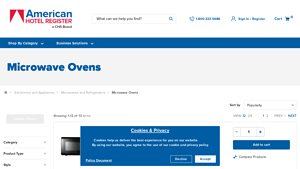 Microwave Ovens | Electronics and Appliances | Open Catalog - microwave ovens made in usa