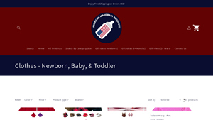 Clothes - Newborn, Baby, & Toddler - American Made Baby Products - newborn clothes made in usa