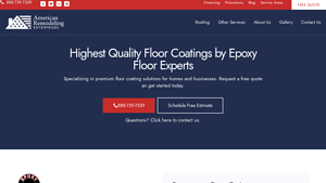 Epoxy Floor Coatings - American Remodeling Enterprises - epoxy floor coating manufacturers usa