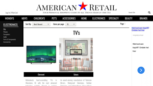 TV's Made in the USA | American Retail - televisions made in usa