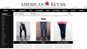 Women's Jeans Made in the USA | American Retail - usa made jeans for women