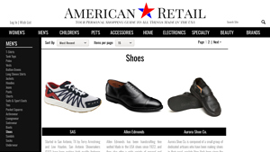 Men's Shoes Made in the USA - American Retail - usa manufactured shoes
