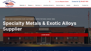 American Stainless Corporation: Specialty Metals & Exotic Alloys ... - stainless steel manufacturers in usa