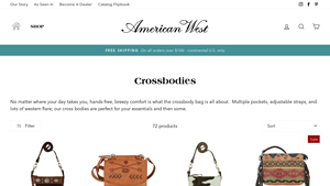 Crossbodies - American West Handbags - crossbody bags made in usa