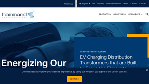 Hammond Power Solutions Americas - transformer companies in usa