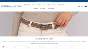 Amsterdam Heritage - Women's Leather Belts