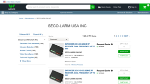 SECO-LARM USA INC - Anixter - seco-larm usa inc