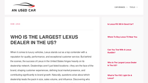 Who Is The Largest Lexus Dealer In The US? [2025] - largest lexus dealer in usa