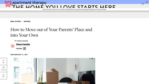 How to Move out of Your Parents' Place and into Your Own - average age to move out of parents house usa