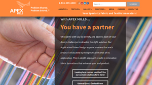Custom Textile Fabric Manufacturers in the USA - Apex Mills - textile factories in usa