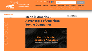 Made in America - Advantages of American Textile Companies - textile usa