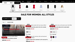 SALE Women | All Women's Sale by HUGO BOSS - boss bags usa