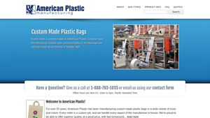 American Plastic Mfg. | Custom Printed Plastic Bags - plastic bag manufacturers usa