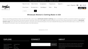 Wholesale Clothing USA | Womens Clothing Made in the USA - made in usa clothing wholesale