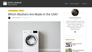 Which Washers Are Made in the USA? - ApplianceTeacher - washing machines made in usa