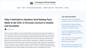 Why I Switched to Stainless Steel Baking Pans Made in the USA: A ... - stainless steel baking pans made in usa