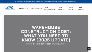 Average Warehouse Construction Cost (2024 Assessment) - inexpesnive warehouses in western usa