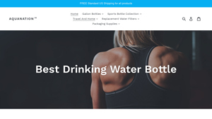 AquaNation™ | Water Bottles | BPA Free, Stainless Steel, Reusable Jugs - stainless steel water bottle made in usa