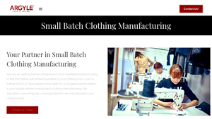 Argyle Haus - Small Batch Clothing Manufacturing