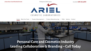 Ariel Laboratories: Cosmetic Manufacturer | South Plainfield, NJ - cosmetic manufacturers usa