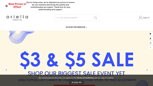 Ariella USA - made in usa clothing wholesale