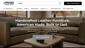 American Made Leather Furniture - leather sofa made in usa