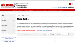Professional Hydraulic Automotive Floor Jacks and Service Jack - floor jack made in usa