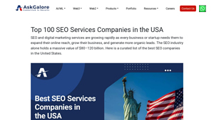 Best SEO Companies in the United States in 2025 - AskGalore - best seo company in usa