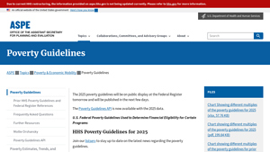 Poverty Guidelines - ASPE - department of human services usa