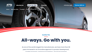 Kumho Tire | ATD Corporate Site - kumho tire usa inc