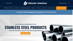 Atlantic Stainless: Stainless Steel Distributors Near Me - stainless steel suppliers in usa
