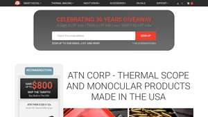 American Made ATN Thermal Scopes | Monoculars Made in USA - ATN Corp - rifle scopes made in usa