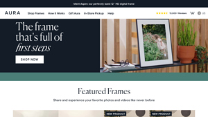 Aura Frames | The Best Digital Picture Frame - fram brand in usa