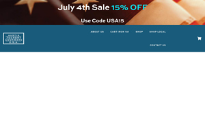 Austin Foundry Cookware - Cast Iron Cookware made in the USA. - cast iron frying pans made in usa