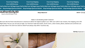 Made in USA Bedding & Bath Collection - Authenticity50 - made in usa comforters