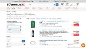 Largest Car Part Warehouse | Replacement Auto Parts Online | AutohausAZ ... - saab parts usa