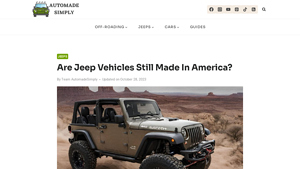 Are Jeep Vehicles Still Made in America? - Automade Simply - are jeeps made in the usa