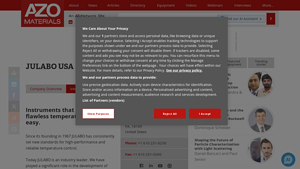 JULABO USA : Quotes, Address, Contact - AZoM - julabo usa inc