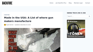 Made in the USA: A List of where gun makers manufacture - arms manufacturers usa